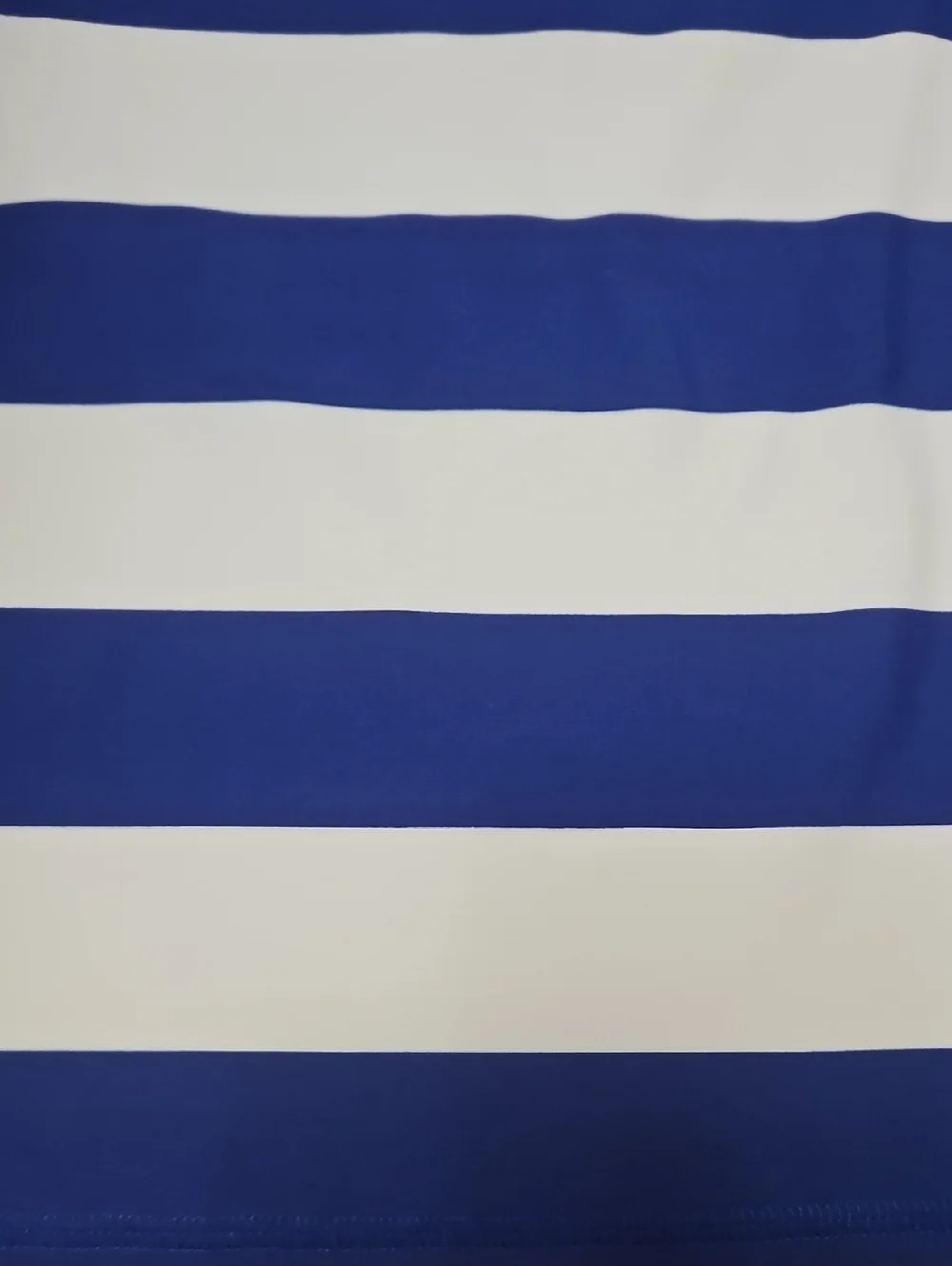 Boden Kids Stripe Rashguard 8-9 Years Blue White Short Sleeve